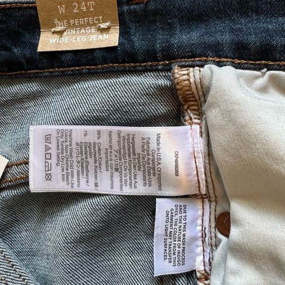 Madewell - The Tall Perfect Vintage Wide-Leg Jean in Fairdale Wash - BNWT - Picture 5 of 9